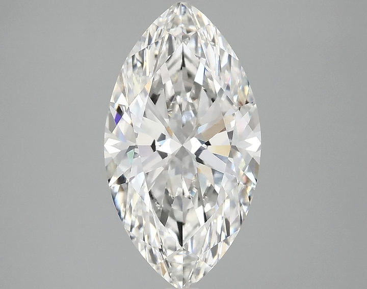 3.22 Carat Marquise Shaped Excellent Cut VVS2 IGI Certified Lab Grown Diamond