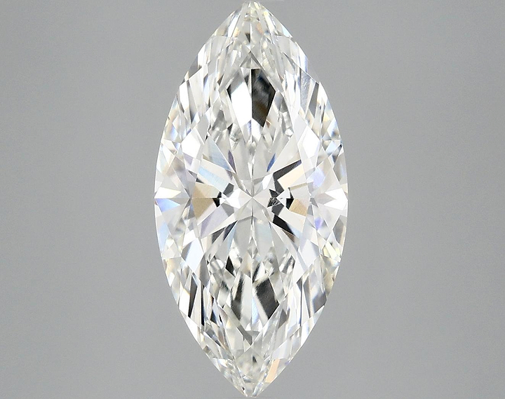 3.09 Carat Marquise Shaped Excellent Cut VVS2 IGI Certified Lab Grown Diamond