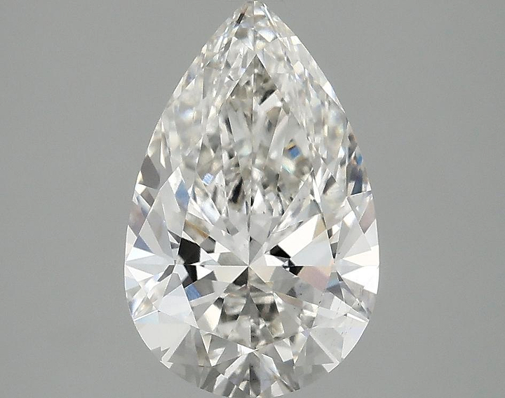 2.09 Carat Pear Shaped Ideal Cut VS2 IGI Certified Lab Grown Diamond