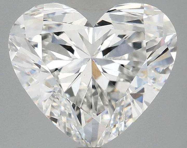 3.04 Carat Heart Shaped Ideal Cut VS1 IGI Certified Lab Grown Diamond