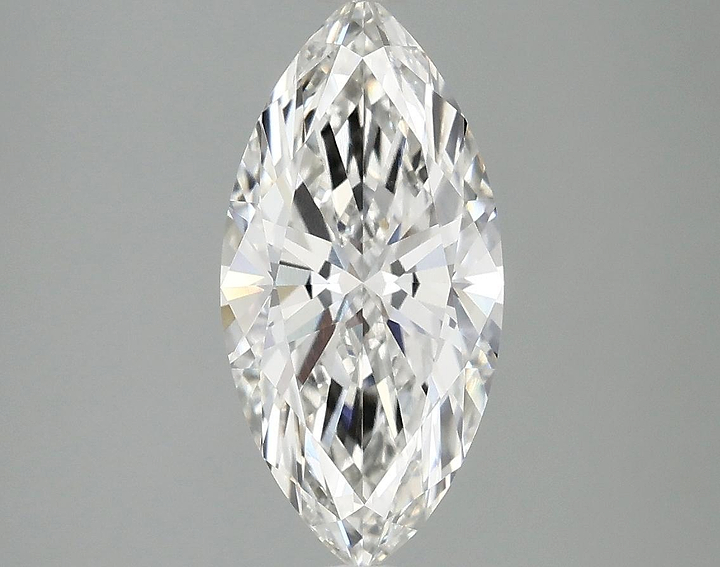 2.0 Carat Marquise Shaped Excellent Cut VVS2 IGI Certified Lab Grown Diamond