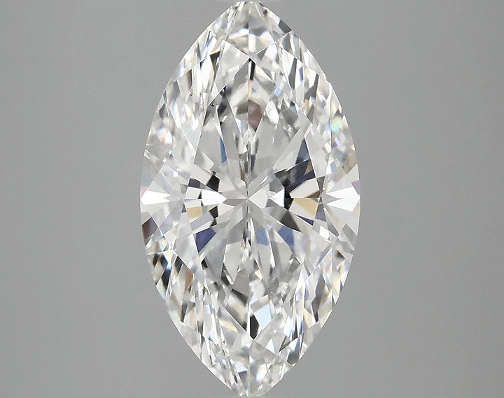 3.2 Carat Marquise Shaped Excellent Cut VS1 IGI Certified Lab Grown Diamond