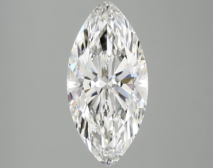 2.07 Carat Marquise Shaped Excellent Cut VVS2 IGI Certified Lab Grown Diamond
