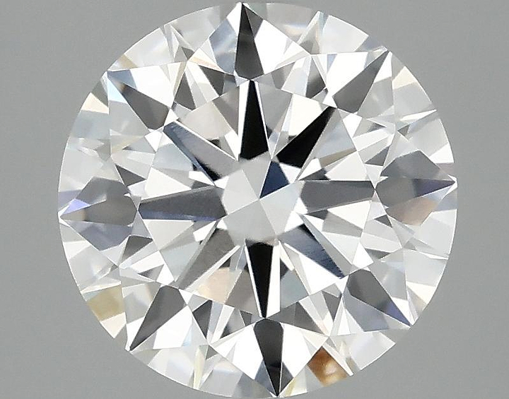 2.98 Carat Round Shaped Excellent Cut VVS2 IGI Certified Lab Grown Diamond