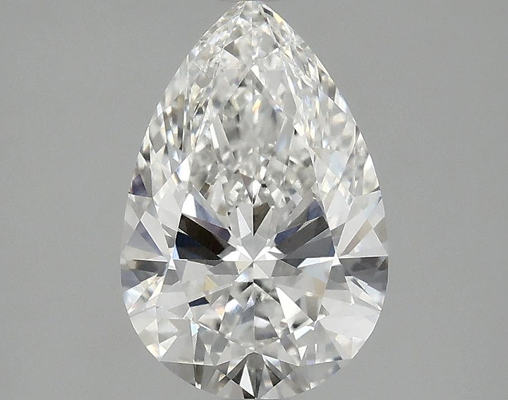 2.01 Carat Pear Shaped Excellent Cut VVS2 IGI Certified Lab Grown Diamond