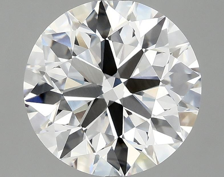 3.09 Carat Round Shaped Excellent Cut VVS2 IGI Certified Lab Grown Diamond