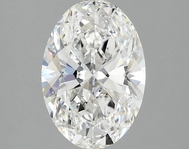 1.98 Carat Oval Shaped Ideal Cut VVS2 IGI Certified Lab Grown Diamond
