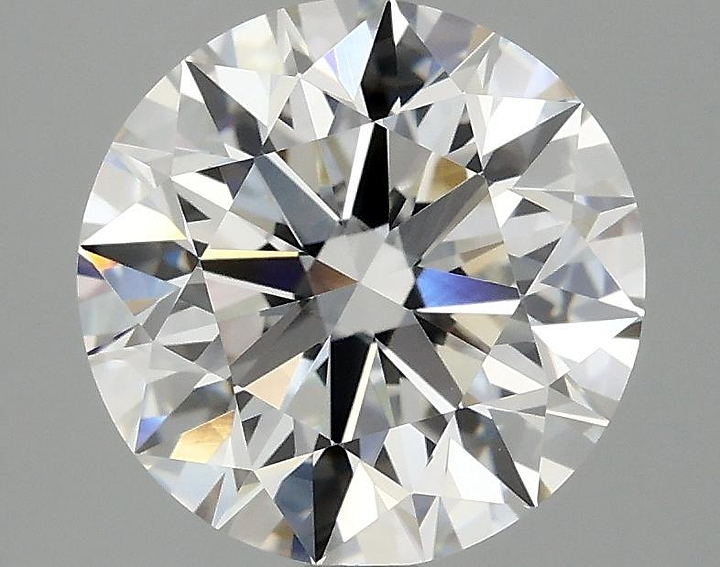 3.1 Carat Round Shaped Excellent Cut VVS2 IGI Certified Lab Grown Diamond