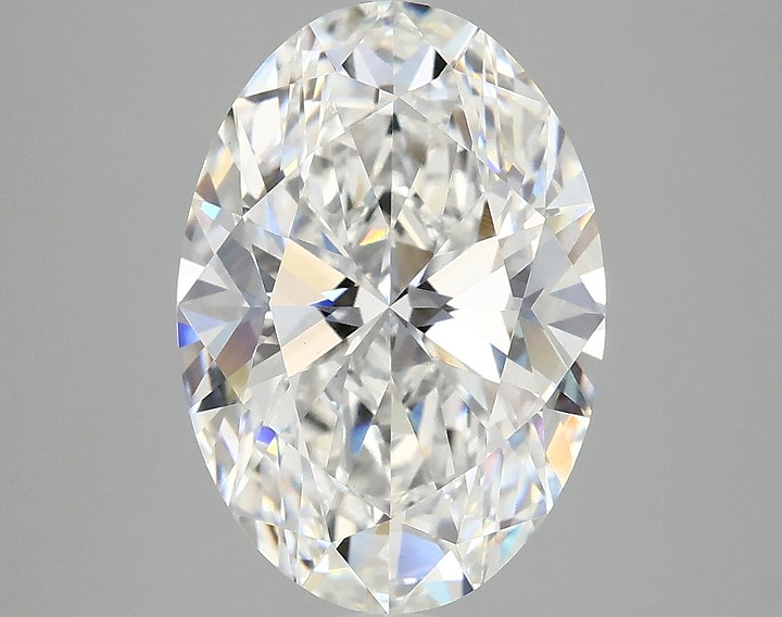 4.05 Carat Oval Shaped Ideal Cut VVS2 IGI Certified Lab Grown Diamond