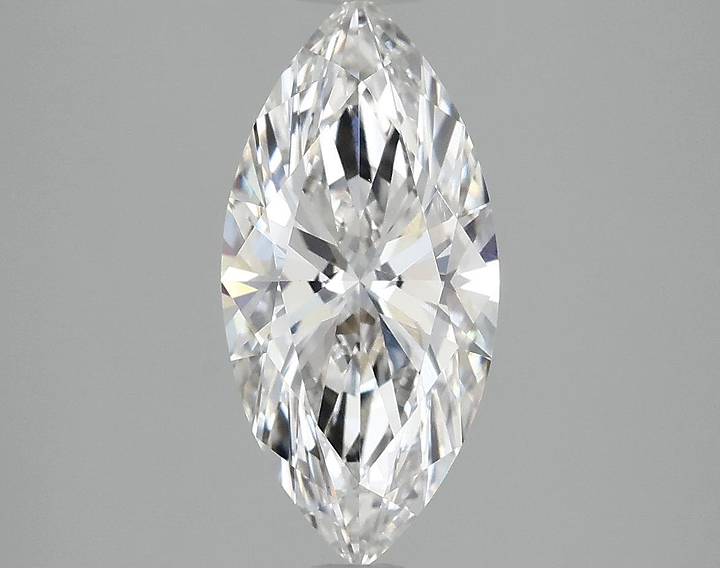 2.06 Carat Marquise Shaped Excellent Cut VVS2 IGI Certified Lab Grown Diamond