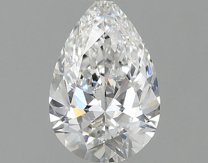 0.97 Carat Pear Shaped Excellent Cut VVS2 IGI Certified Lab Grown Diamond