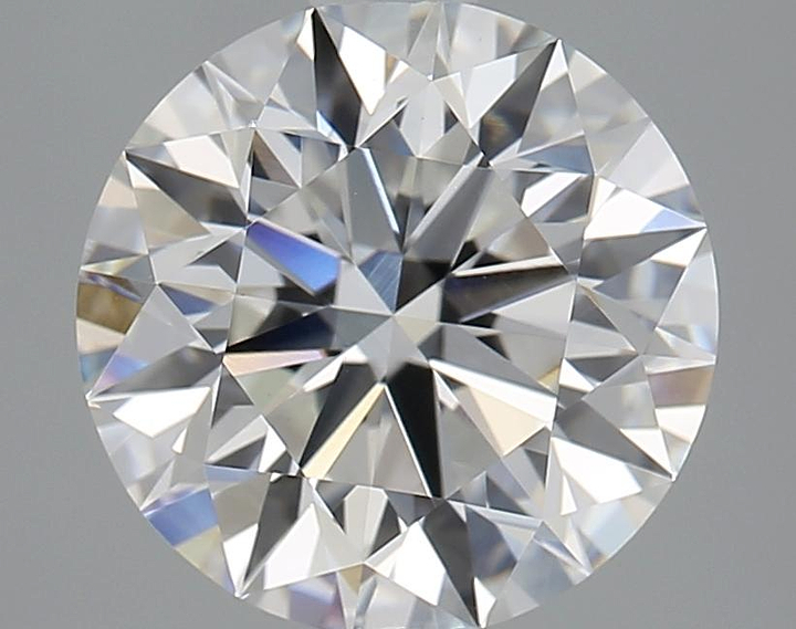 2.09 Carat Round Shaped Ideal Cut VVS2 IGI Certified Lab Grown Diamond