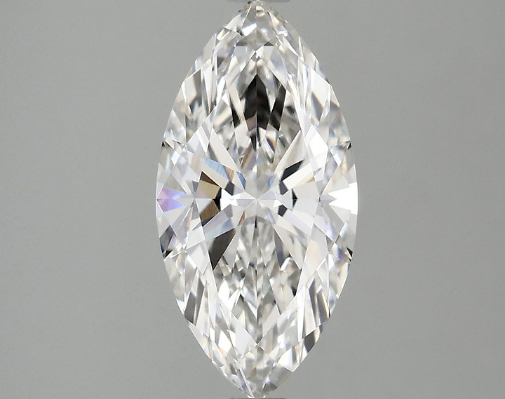 2.03 Carat Marquise Shaped Ideal Cut VVS2 IGI Certified Lab Grown Diamond
