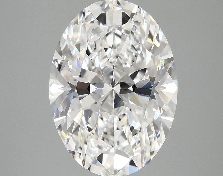 4.1 Carat Oval Shaped Ideal Cut VVS2 IGI Certified Lab Grown Diamond
