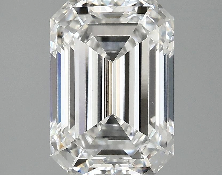 3.07 Carat Emerald Shaped Ideal Cut VS1 IGI Certified Lab Grown Diamond