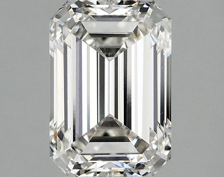 2.0 Carat Emerald Shaped Ideal Cut VS1 IGI Certified Lab Grown Diamond