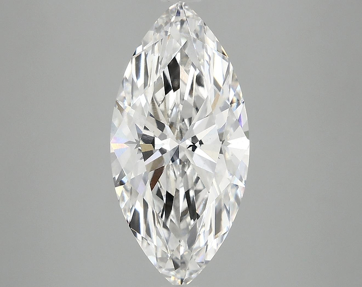 3.09 Carat Marquise Shaped Excellent Cut VS2 IGI Certified Lab Grown Diamond