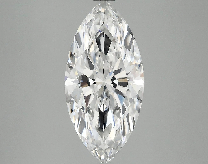3.08 Carat Marquise Shaped Excellent Cut VS1 IGI Certified Lab Grown Diamond