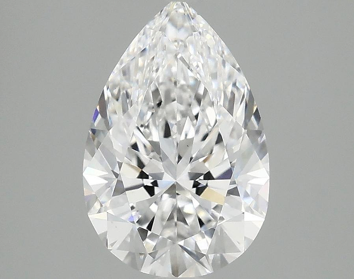 2.01 Carat Pear Shaped Excellent Cut VS1 IGI Certified Lab Grown Diamond