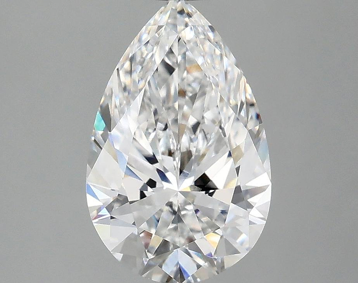 2.01 Carat Pear Shaped Ideal Cut VVS2 IGI Certified Lab Grown Diamond