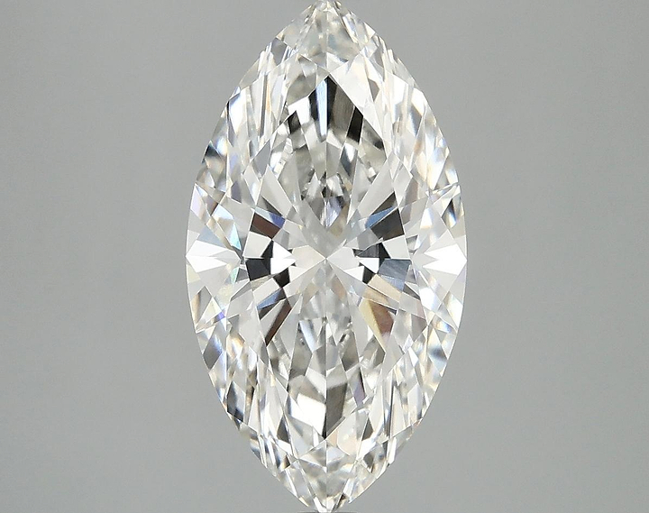 3.04 Carat Marquise Shaped Excellent Cut VVS2 IGI Certified Lab Grown Diamond
