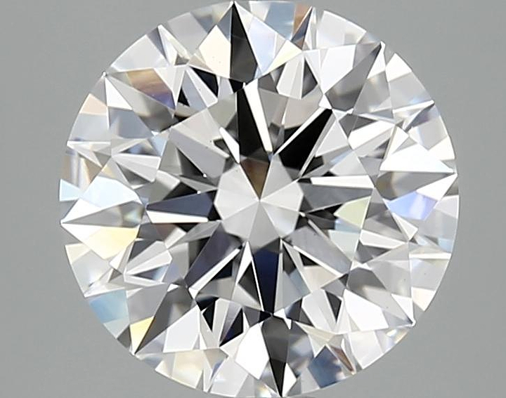3.07 Carat Round Shaped Ideal Cut VS1 IGI Certified Lab Grown Diamond
