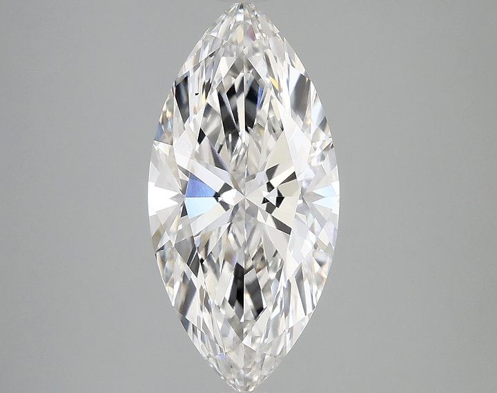 3.2 Carat Marquise Shaped Excellent Cut VS1 IGI Certified Lab Grown Diamond