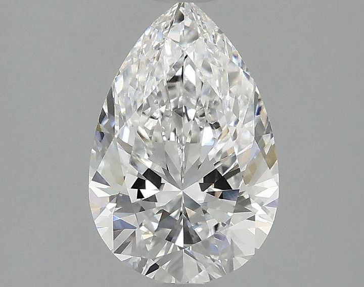 1.53 Carat Pear Shaped Excellent Cut VVS2 IGI Certified Lab Grown Diamond