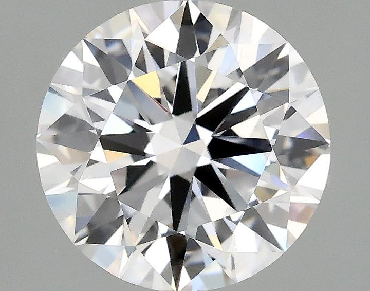 2.05 Carat Round Shaped Ideal Cut VVS2 IGI Certified Lab Grown Diamond