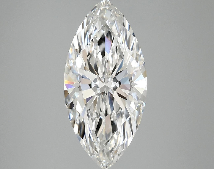 3.04 Carat Marquise Shaped Excellent Cut VS1 IGI Certified Lab Grown Diamond