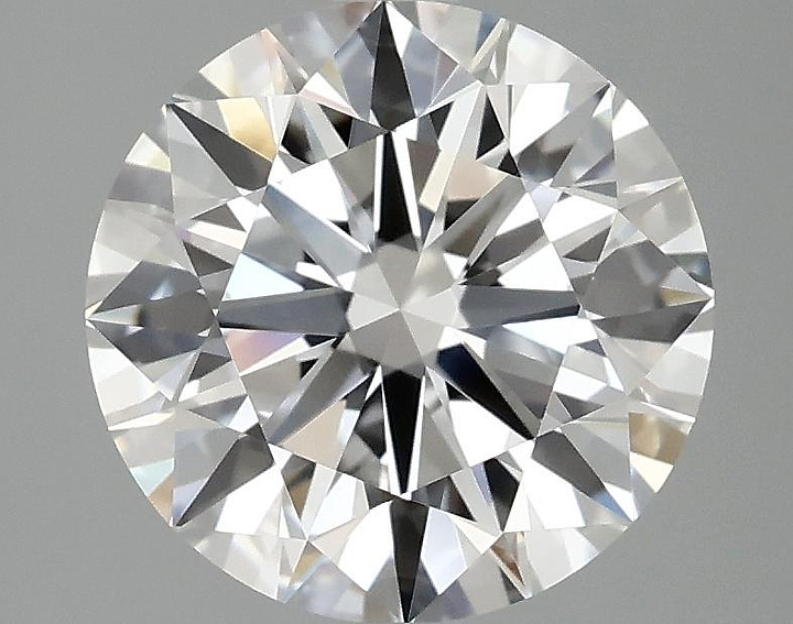 3.02 Carat Round Shaped Ideal Cut VVS2 IGI Certified Lab Grown Diamond