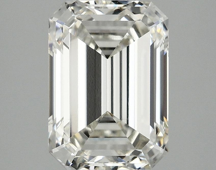 3.05 Carat Emerald Shaped Ideal Cut VVS2 IGI Certified Lab Grown Diamond