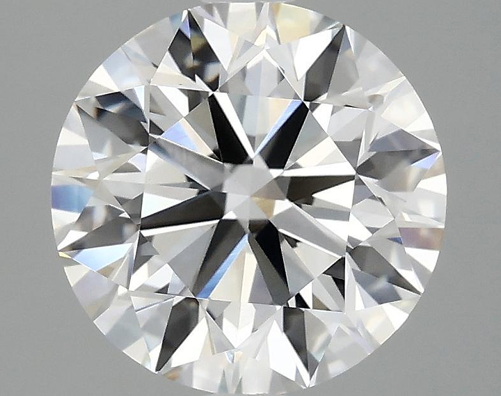 3.02 Carat Round Shaped Excellent Cut VVS2 IGI Certified Lab Grown Diamond