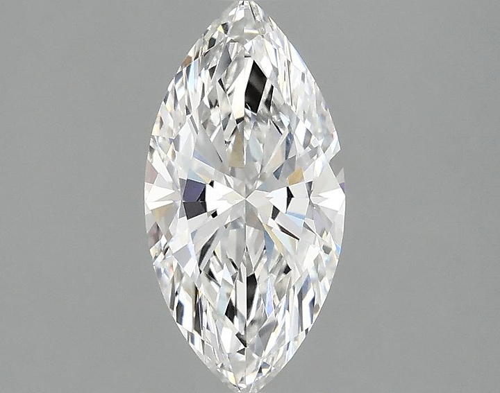 1.06 Carat Marquise Shaped Ideal Cut VVS2 IGI Certified Lab Grown Diamond