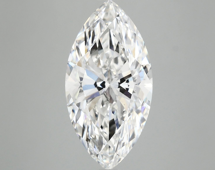 5.04 Carat Marquise Shaped Ideal Cut SI1 IGI Certified Lab Grown Diamond