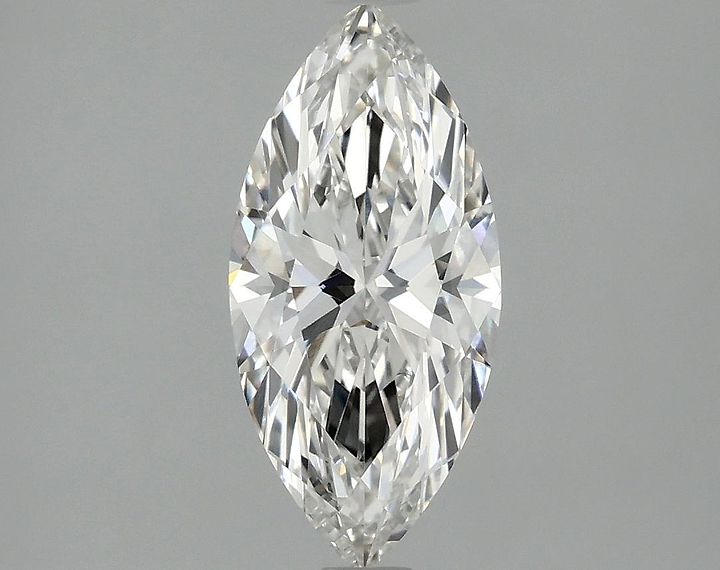 1.45 Carat Marquise Shaped Excellent Cut VVS2 IGI Certified Lab Grown Diamond