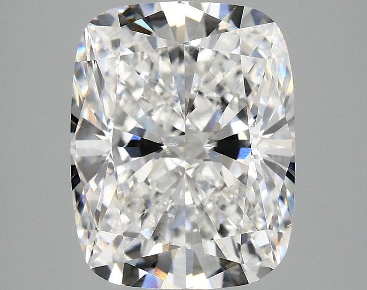 4.09 Carat Cushion Shaped Excellent Cut VVS2 IGI Certified Lab Grown Diamond