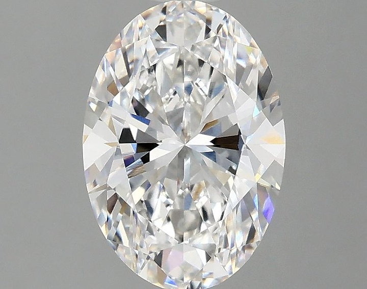 1.85 Carat Oval Shaped Ideal Cut VVS2 IGI Certified Lab Grown Diamond