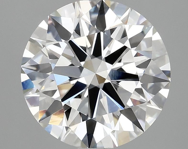 3.07 Carat Round Shaped Ideal Cut VVS2 IGI Certified Lab Grown Diamond