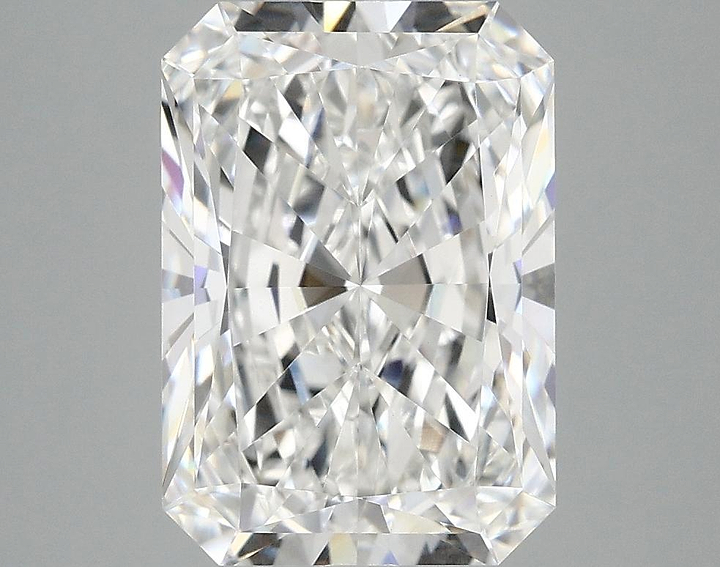 4.02 Carat Radiant Shaped Ideal Cut VVS2 IGI Certified Lab Grown Diamond