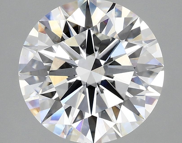 3.07 Carat Round Shaped Ideal Cut VS1 IGI Certified Lab Grown Diamond