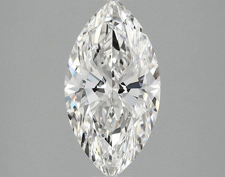 1.54 Carat Marquise Shaped Excellent Cut VVS2 IGI Certified Lab Grown Diamond