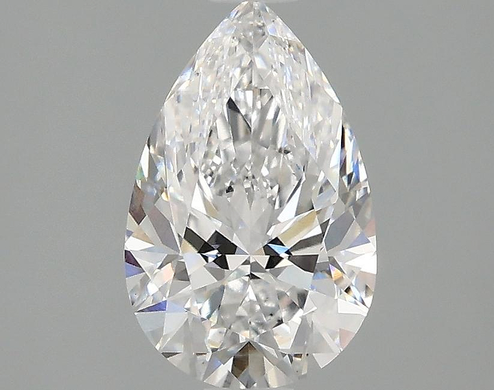 1.47 Carat Pear Shaped Ideal Cut VS1 IGI Certified Lab Grown Diamond