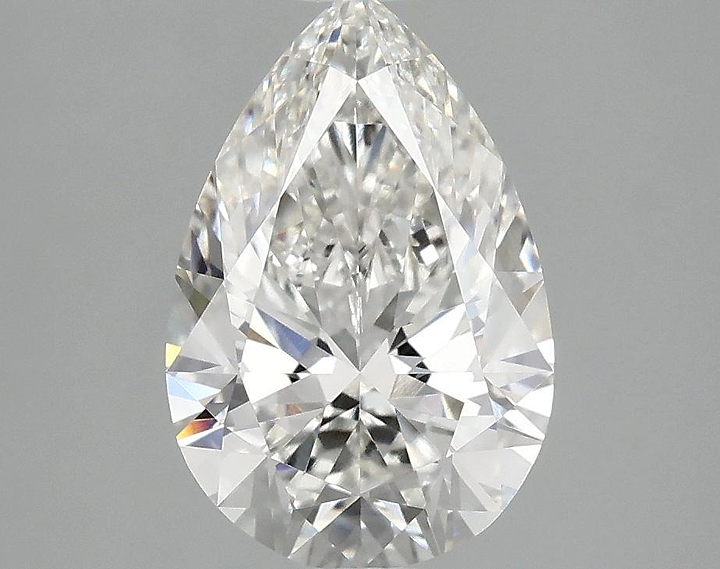 2.03 Carat Pear Shaped Excellent Cut VVS2 IGI Certified Lab Grown Diamond