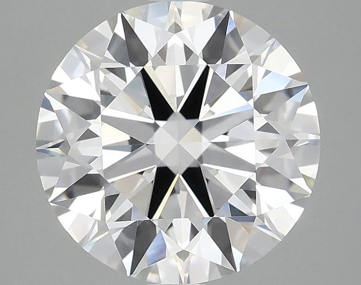 3.08 Carat Round Shaped Ideal Cut VVS2 IGI Certified Lab Grown Diamond