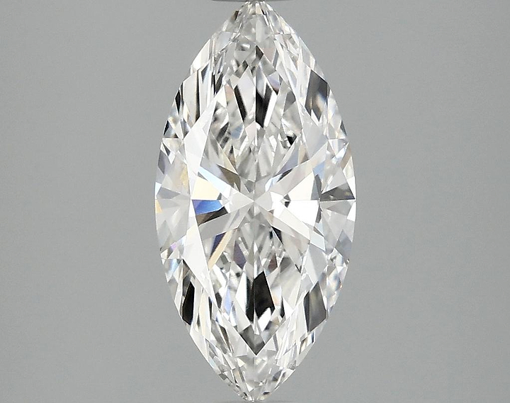 1.47 Carat Marquise Shaped Ideal Cut VVS2 IGI Certified Lab Grown Diamond