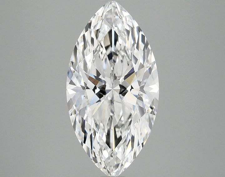 3.07 Carat Marquise Shaped Ideal Cut VS1 IGI Certified Lab Grown Diamond