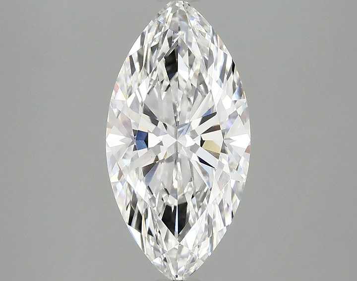2.09 Carat Marquise Shaped Ideal Cut VS1 IGI Certified Lab Grown Diamond