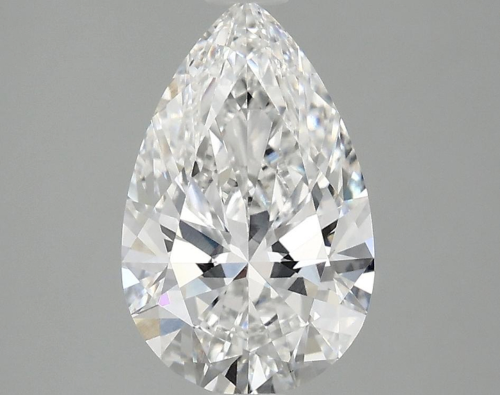 2.05 Carat Pear Shaped Ideal Cut VS1 IGI Certified Lab Grown Diamond