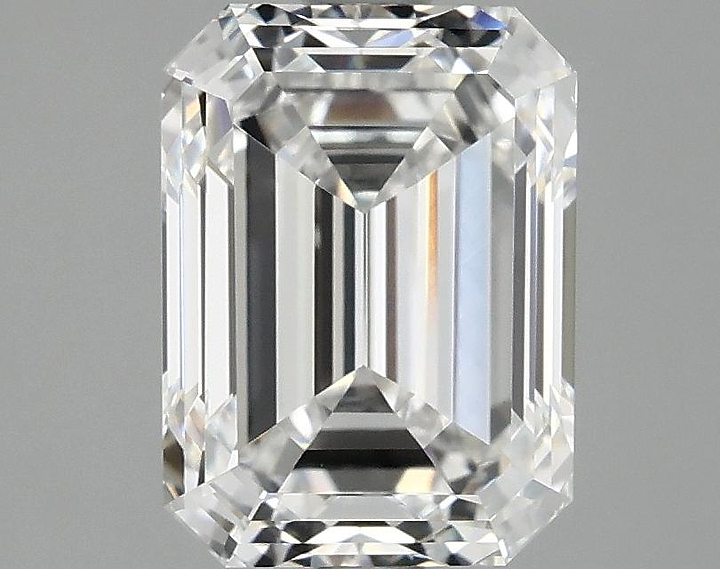 2.94 Carat Emerald Shaped Excellent Cut VVS2 IGI Certified Lab Grown Diamond